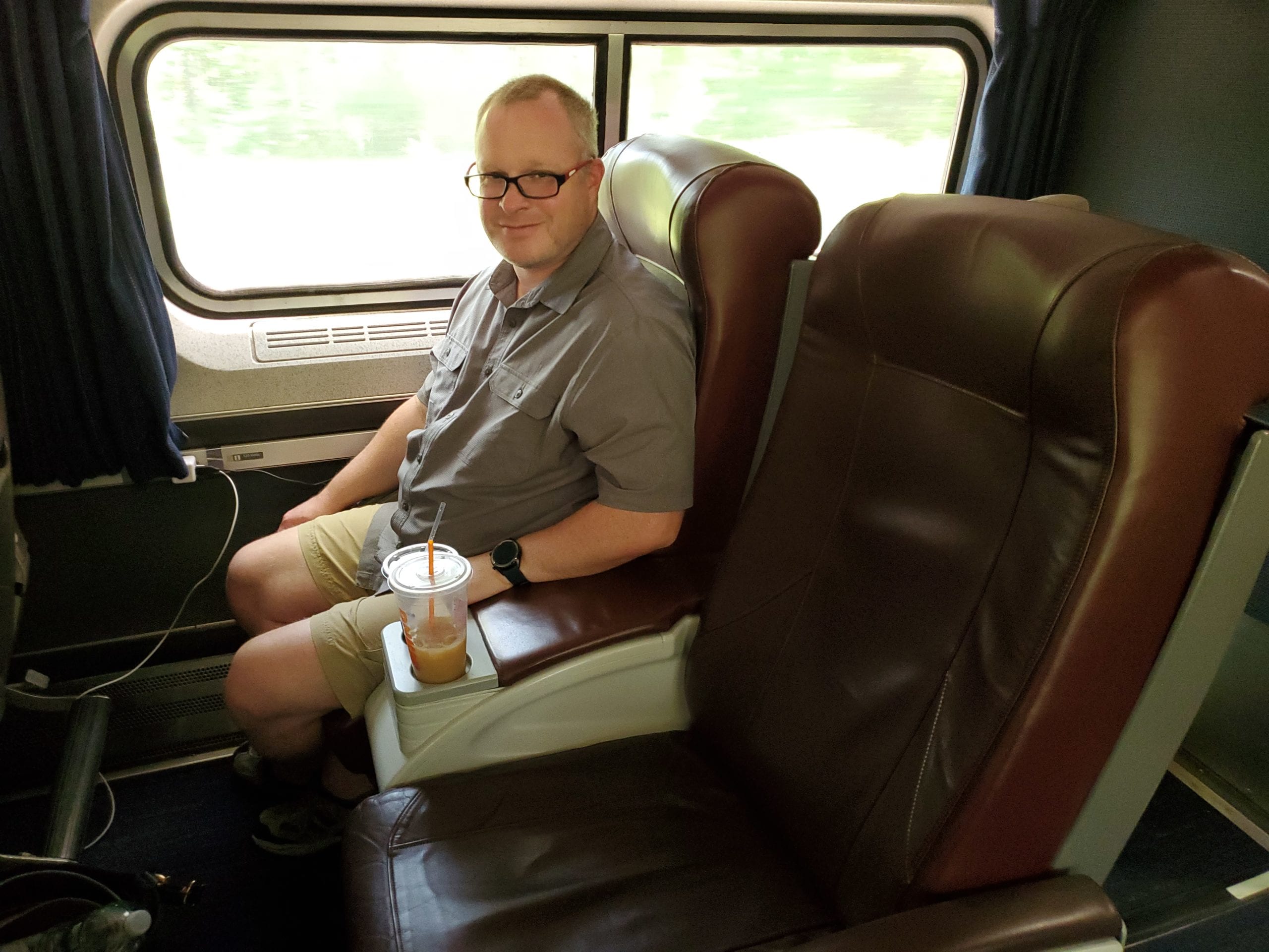 amtrak coach seats